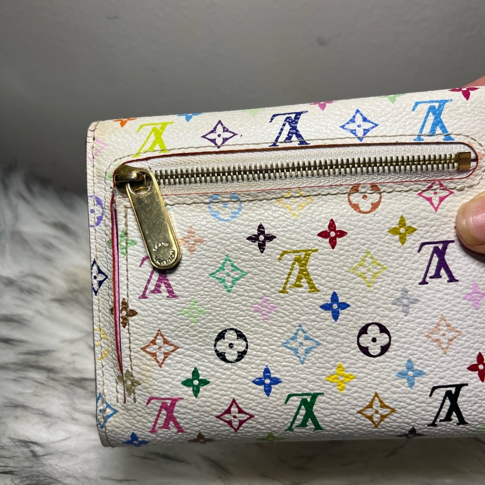 EMT SALE Louis Vuitton Takashi murakami, compact Joey wallet. - Picture 2 of 13